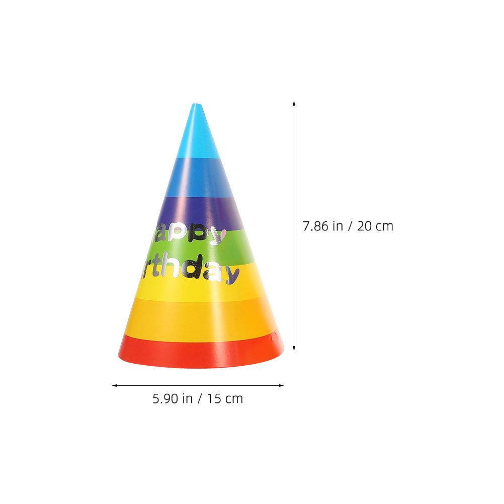 36個入り カラフルな誕生日パーティー用コーンハット 紙製ヘ - Party Hat Cone のレビューと価格
