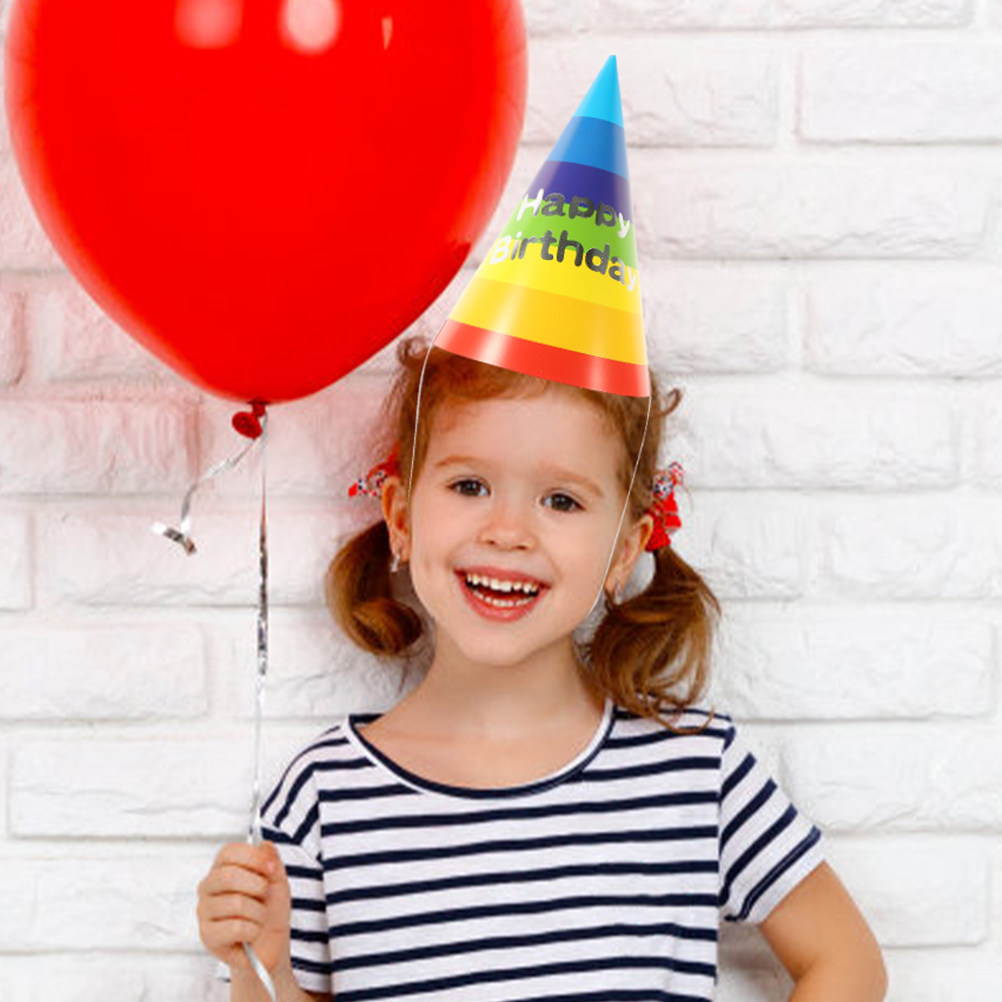 36個入り カラフルな誕生日パーティー用コーンハット 紙製ヘ - Party Hat Cone のレビューと価格