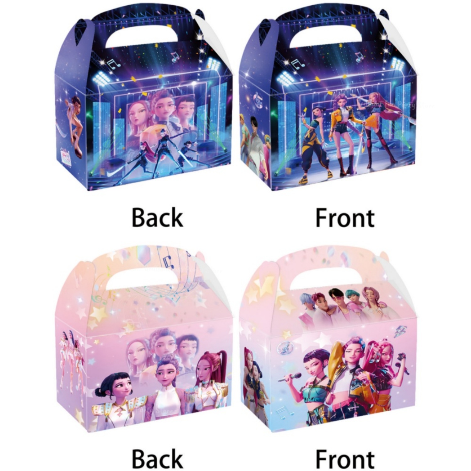 デーモンハンターズパーティー Kpopギフトボックス 紙製ギ - Event Party Box のレビューと価格