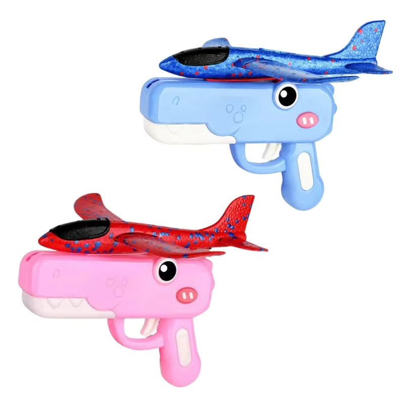 かわいい恐竜型発射フォーム航空機おもちゃ銃、ワンクリック発射 - Event Launch Party のレビューと価格