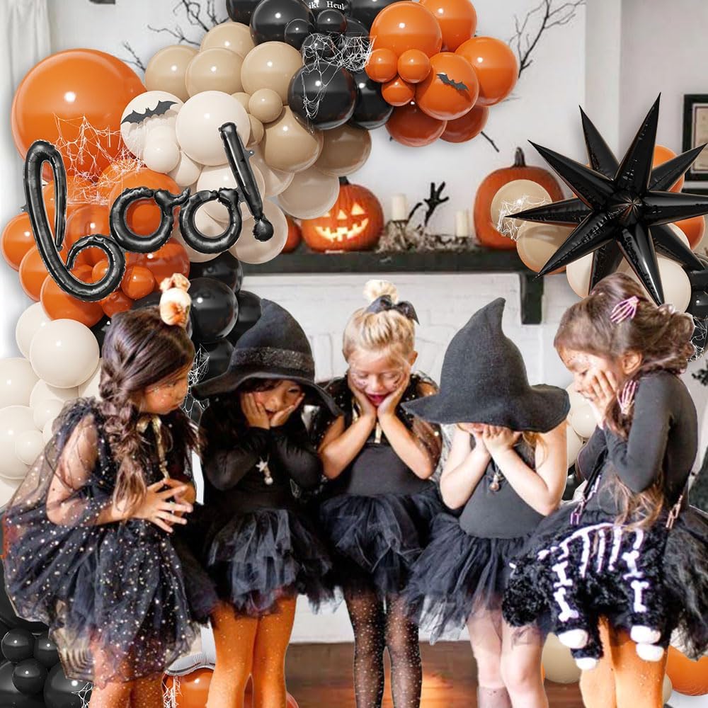 ハロウィン リトルBOO バルーンガーランドアーチキット、1 - Balloon Arch Kit のレビューと価格