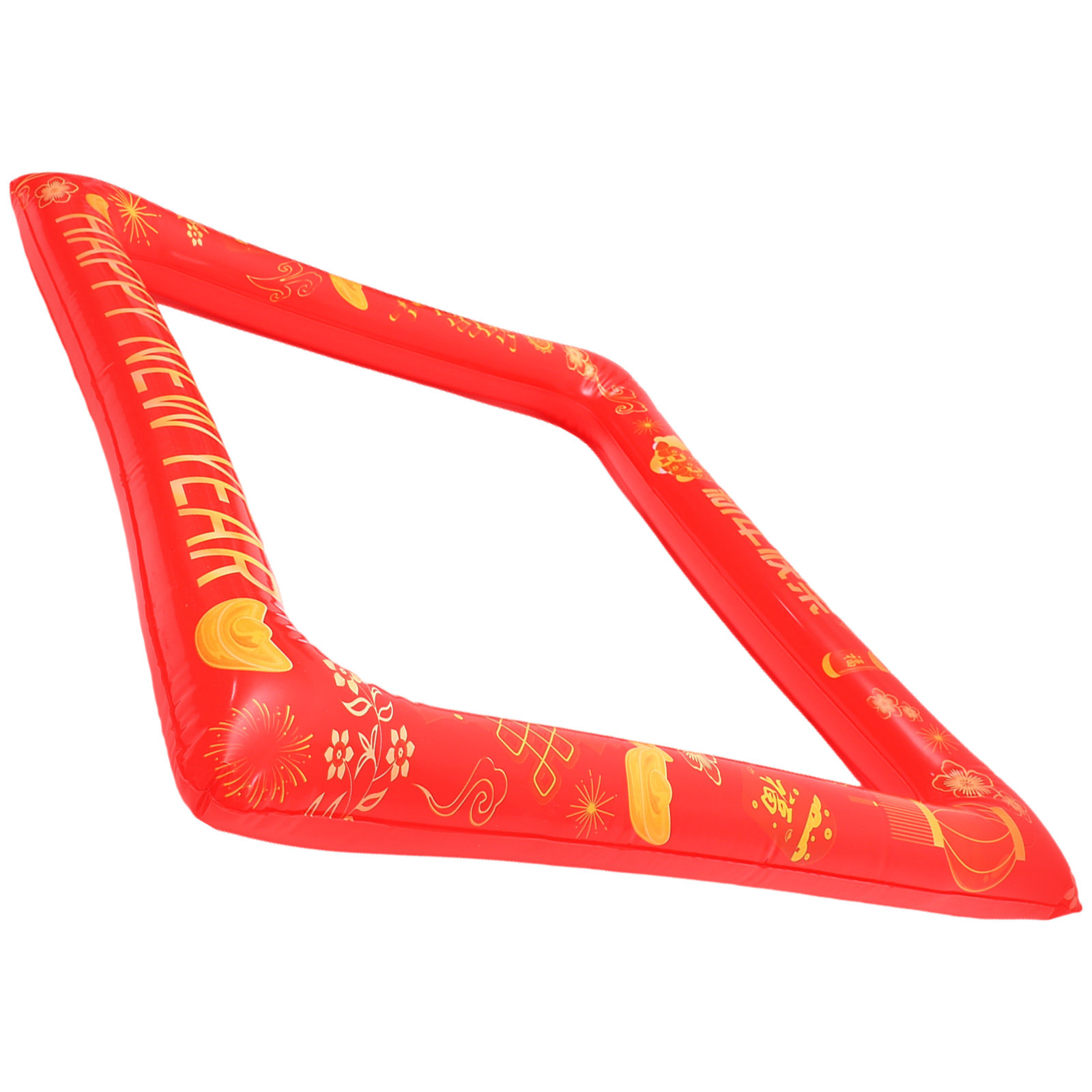 大型PVC製インフレータブルフォトフレーム 新年セルフィーブ - Photo Booth Frame のレビューと価格