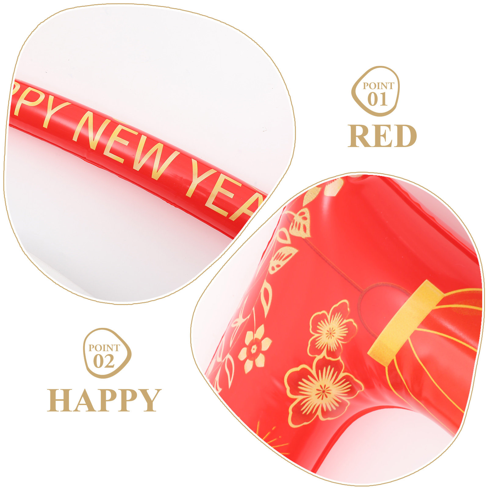 大型PVC製インフレータブルフォトフレーム 新年セルフィーブ - Photo Booth Frame のレビューと価格