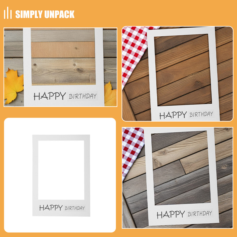3個セット ハッピーバースデー フォトフレーム ペーパープロ - Photo Booth Frame のレビューと価格