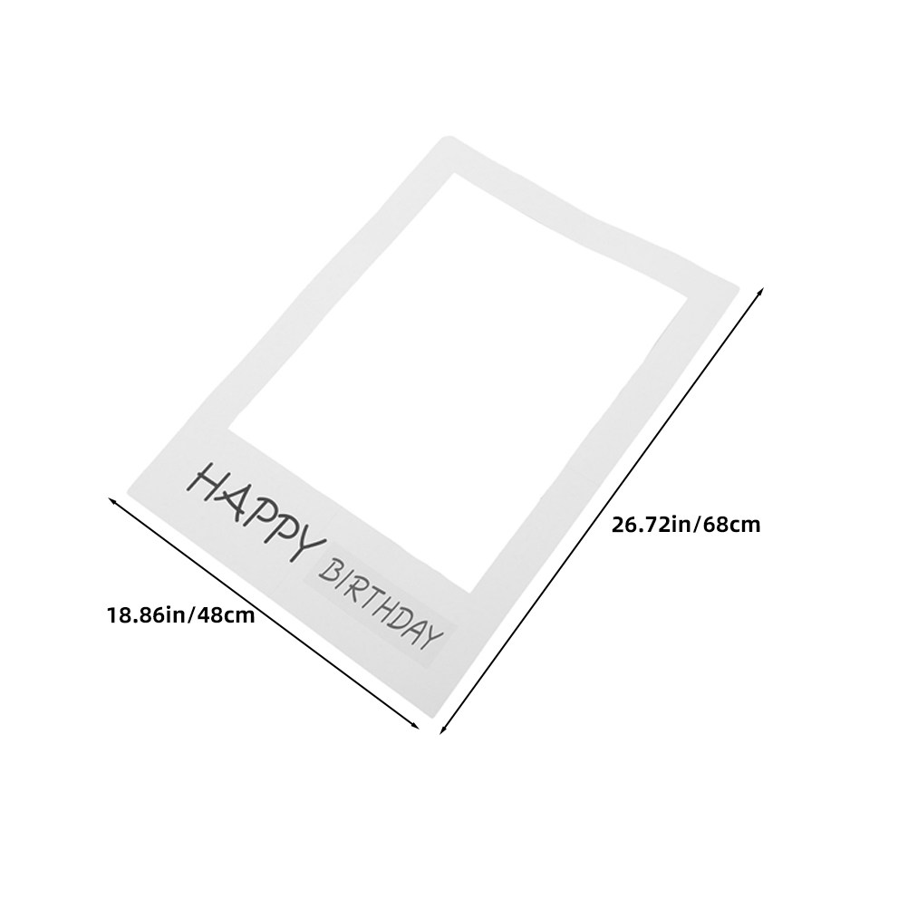 3個セット ハッピーバースデー フォトフレーム ペーパープロ - Photo Booth Frame のレビューと価格